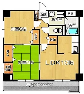 ファースト名取【2階】の間取り