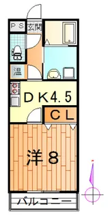 ガーデンヒルズ小白川【3階】の間取り