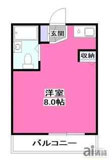 ドゥエルK【1階】の間取り