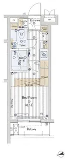 ヴォーガコルテ西馬込アジールコート【1階】の間取り