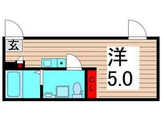 マハロテラス南花畑【1階】の間取り