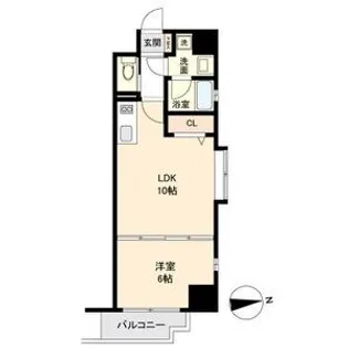 HF名駅北レジデンス EAST【15階】の間取り