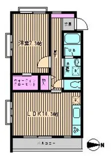 プライムヒルズ【3階】の間取り