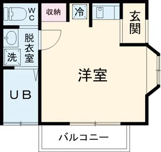 マインドハイム恭和【1階】の間取り