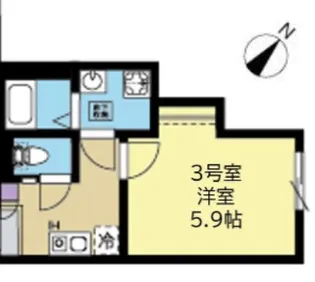 サナブルーム妙蓮寺【1階】の間取り