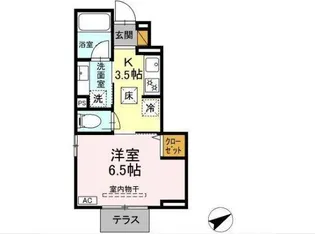 D-BRIGHT【1階】の間取り