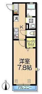 ヴァルム北赤羽【3階】の間取り