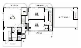 神原ビル2【4階】の間取り