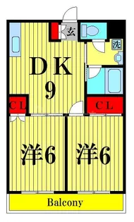 メゾンコダカ【3階】の間取り