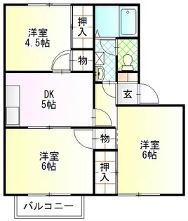 フレグランスM【1階】の間取り