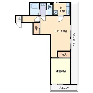 パル駒込【5階】の間取り