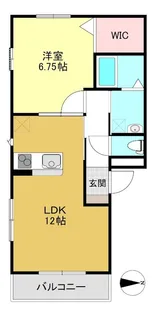 ファーストファウンテン【1階】の間取り