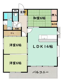 N1守恒【4階】の間取り