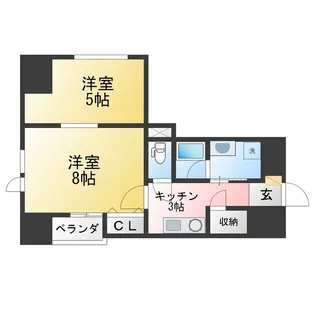 Cerchio RAKAN【4階】の間取り