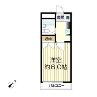 ホワイトハウスV【1階】の間取り