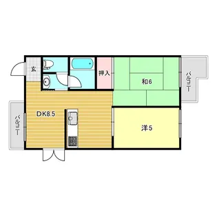 メゾン・ド・レグルス【2階】の間取り