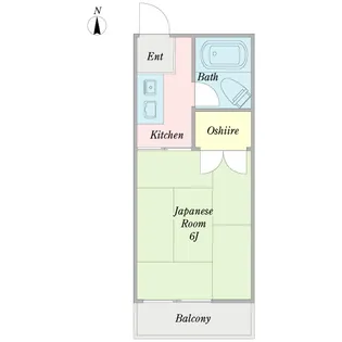 サンシティスガNo.2【2階】の間取り