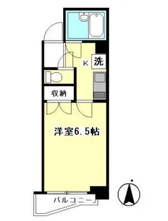 浜島ビル【4階】の間取り