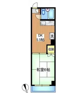 アネックス小林【7階】の間取り