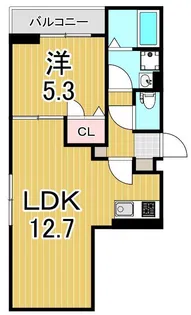 セレスティア南花畑IV【1階】の間取り