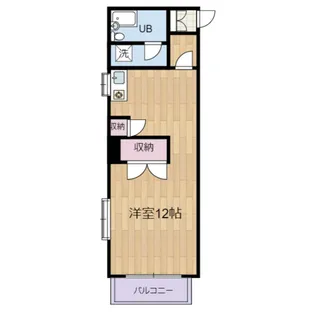 クレセントコート静岡【5階】の間取り
