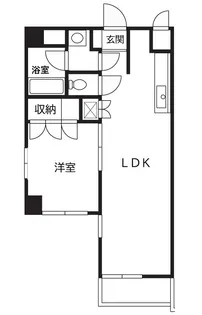 梶ヶ谷レジデンス【3階】の間取り