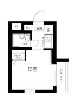 ジョイフル中野中央【2階】の間取り