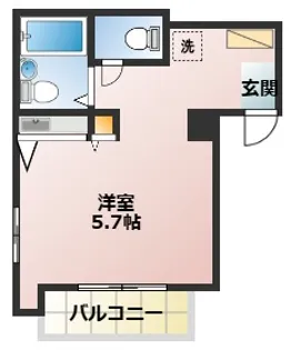 丸栄コーポ【2階】の間取り