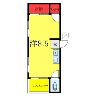塩川荘【2階】の間取り