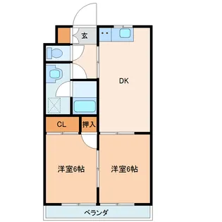 メゾングランデ【3階】の間取り