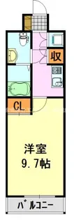 WillDo千葉新宿【7階】の間取り
