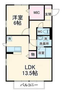 Rose Villa【2階】の間取り