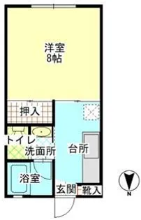 サウスクラウズII【2階】の間取り