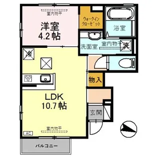 Appease(アピーズ) I【1階】の間取り