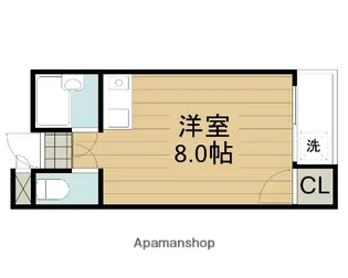 バーブルパーク【4階】の間取り