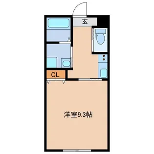 ビエナプルミエールB棟【1階】の間取り