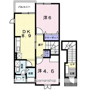 ピュアランドII【2階】の間取り