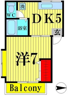 ガーデンヒルズII【2階】の間取り