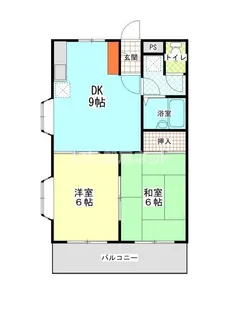 千成マンション【1階】の間取り