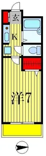 Mセンチュリー【3階】の間取り