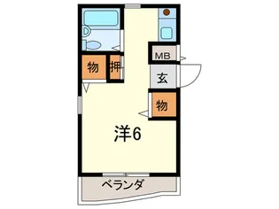 ロイヤルメゾン西宮北口VIII【3階】の間取り