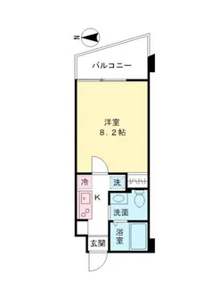 ヒルトップテラス大山【3階】の間取り