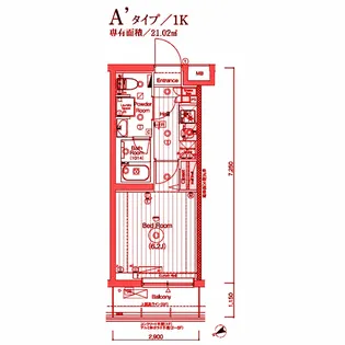 MAXIV横浜青葉【2階】の間取り