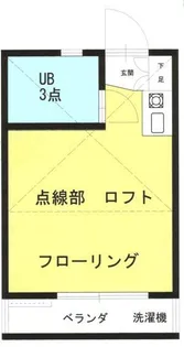 デュエットミタカ2番館【2階】の間取り