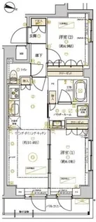 ドムス・スタイル武蔵小山【3階】の間取り