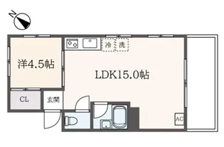 サニーコート【3階】の間取り