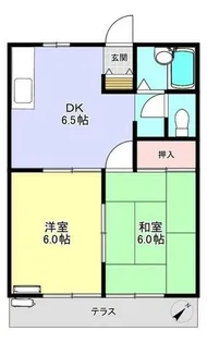 セントラル市原【1階】の間取り