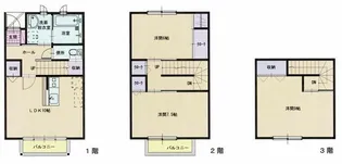 YSホーム【3階】の間取り
