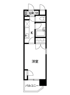 メゾン・ド・エグレット【5階】の間取り