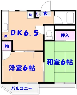 フジコーポ【2階】の間取り